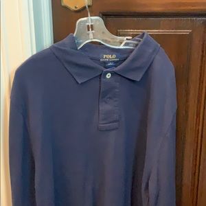 Polo long sleeve collard shirt